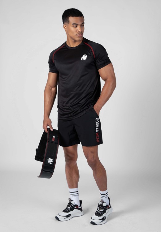 Performance T-Shirt Black/Red