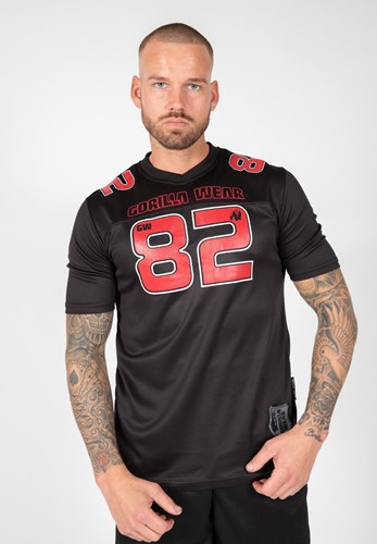 Fresno T-Shirt - Schwarz/Rot