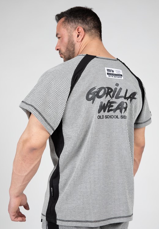 Augustine T-Shirt Entrainement Retro - Gris - S/M