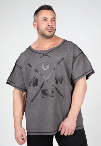 Sheldon Workout Top Grijs Gorilla Wear