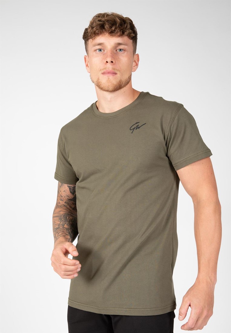 green t shirt army