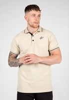 Delano Polo - Beige/Black - S