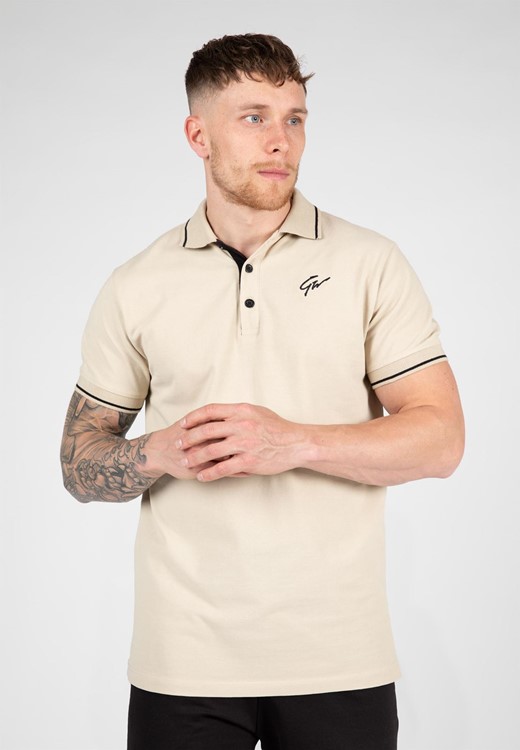 Delano Polo - Beige/Negro - S