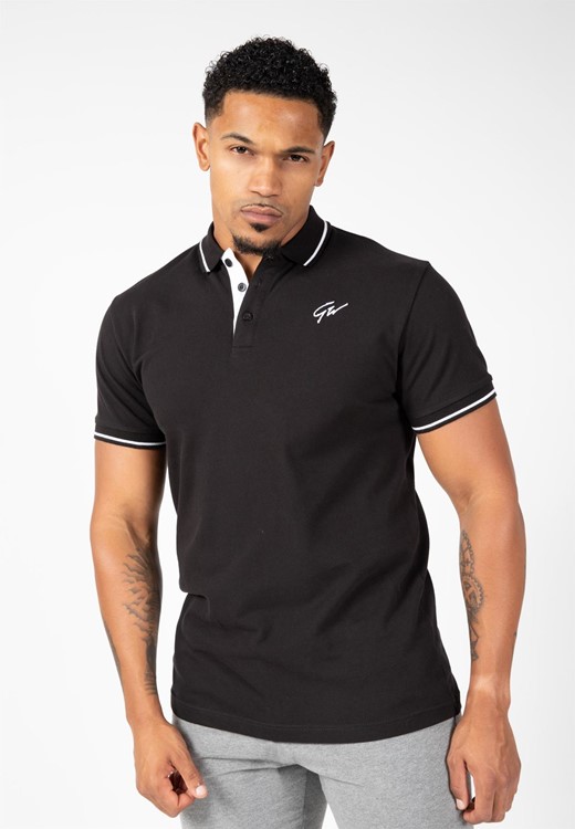 Delano Polo - Schwarz/Weiß - S