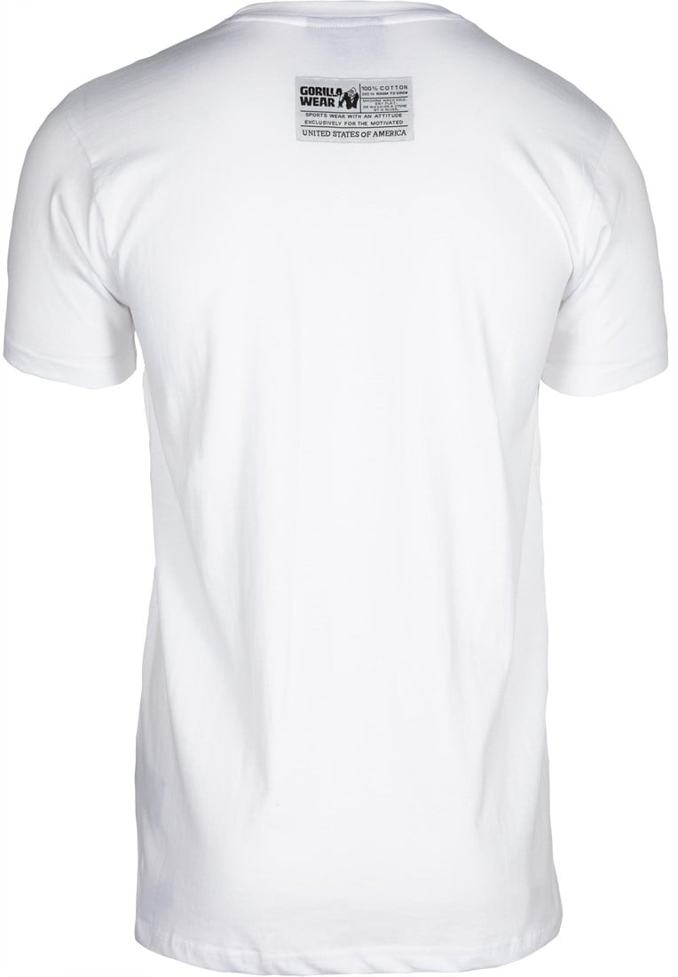 Gorilla Wear - Classic Logo Tee New Style-White – Numbskullz Fitness &  Survival