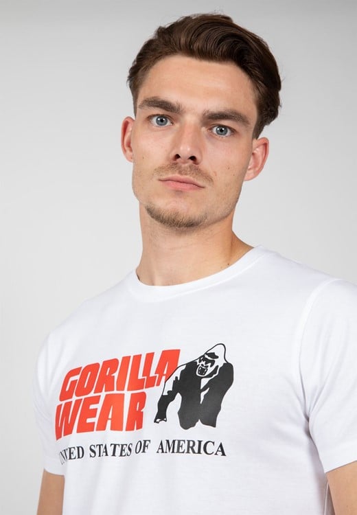 Classic T-Shirt White Close Up