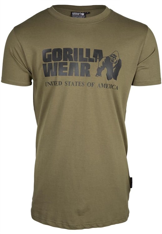 Classic T-Shirt Army Green Pop1