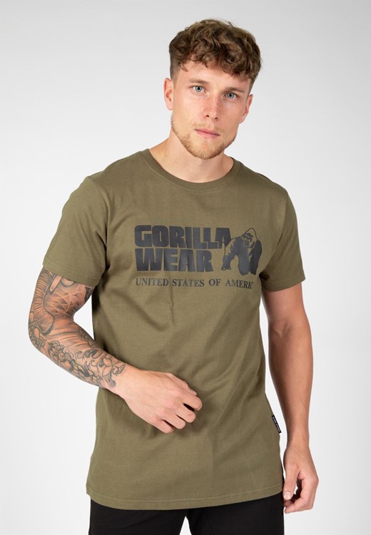 Camiseta Clasica - Verde Oliva - S