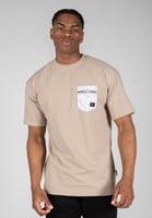 Dover Oversized T-Shirt - Beige - S Gorilla Wear