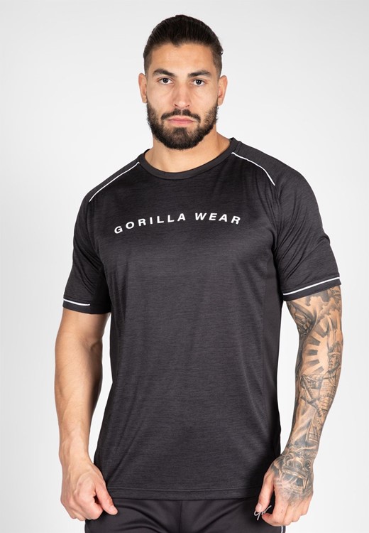 Fremont T-Shirt - Schwarz/Weiß - S