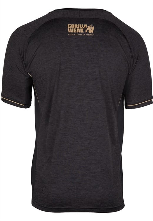 Fremont T-Shirt Black/Gold