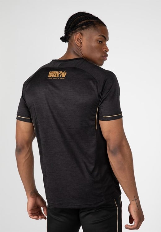 Fremont T-Shirt Black/Gold