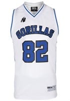 San Mateo Jersey Tank Top White/Blue