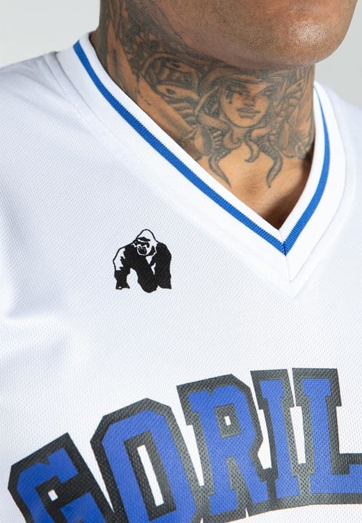 San Mateo T-Shirt White/Blue