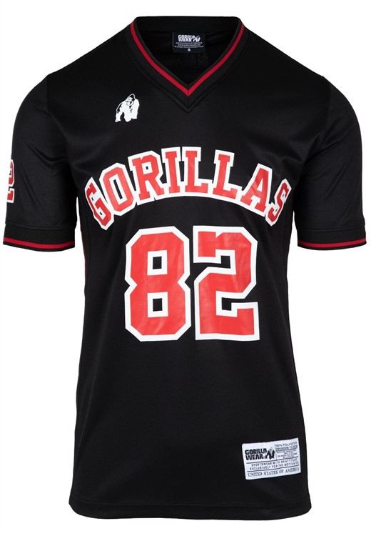 San Mateo T-Shirt Black/Red