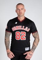 San Mateo T-Shirt - Black/Red - S