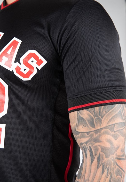 San Mateo T-Shirt Black/Red