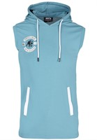 Oswego S/L Hooded T-Shirt Blue