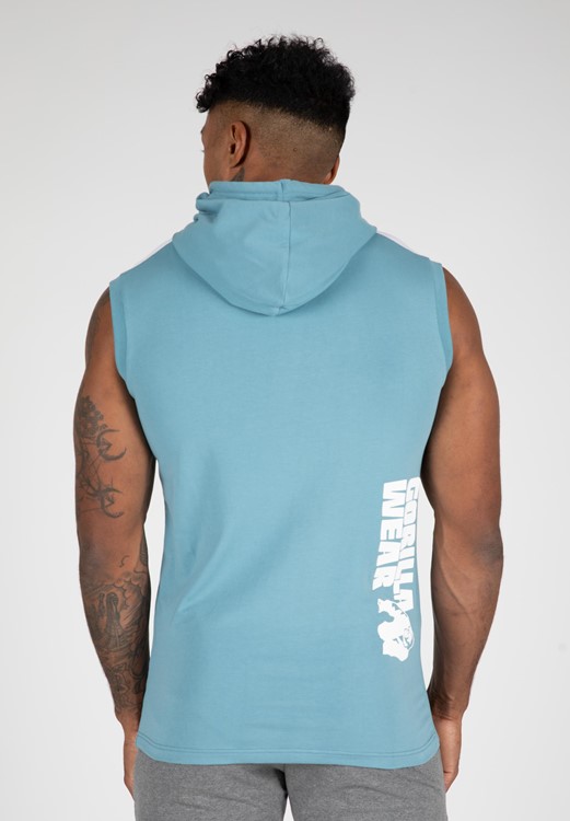 Oswego S/L Hooded T-Shirt Blue