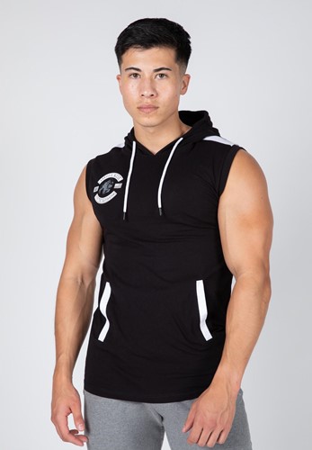 Oswego Camiseta Sin Mangas Con Capucha - Negro