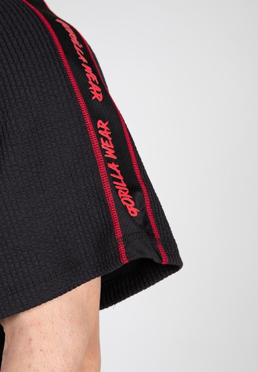 Buffalo Workout Top Black/Red