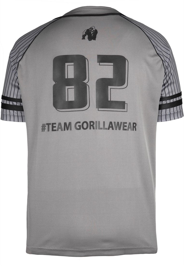 Grey and white baseball jersey 2025