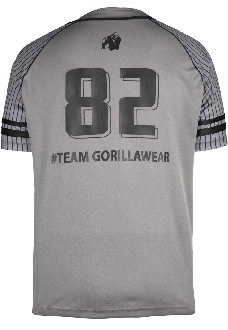 82 Baseball Jersey - Gray Gorilla Wear