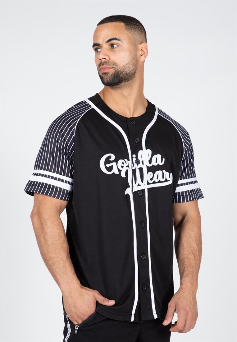 baseball shirt black