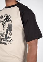 Logan Oversized T-Shirt Beige/Black