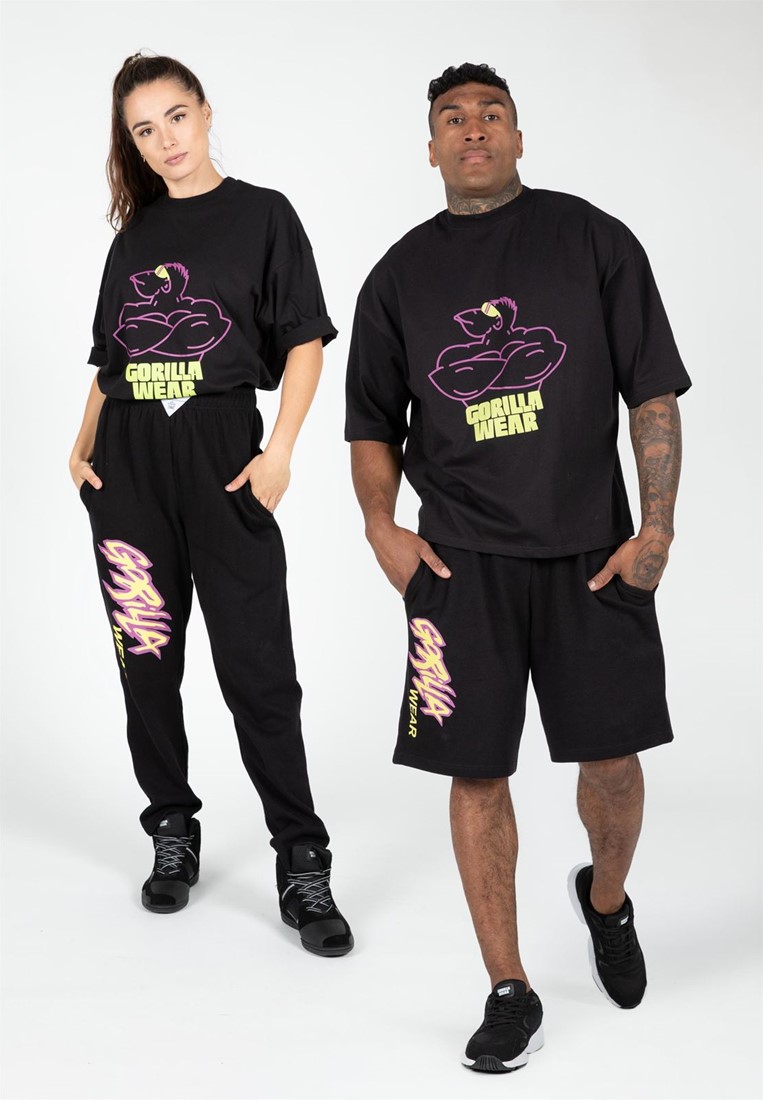 Legacy Oversized T-Shirt - Zwart Gorilla Wear