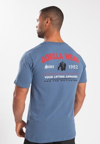 Warren T-Shirt - Coronet Blauw