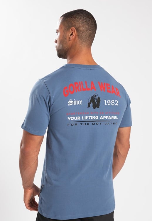 Warren T-Shirt - Bleu Coronet - S