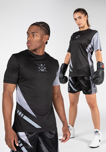 Hornell Camiseta - Negro/Gris