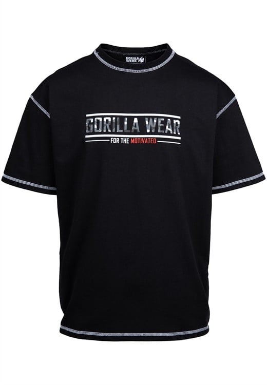 Saginaw Oversized T-Shirt Black