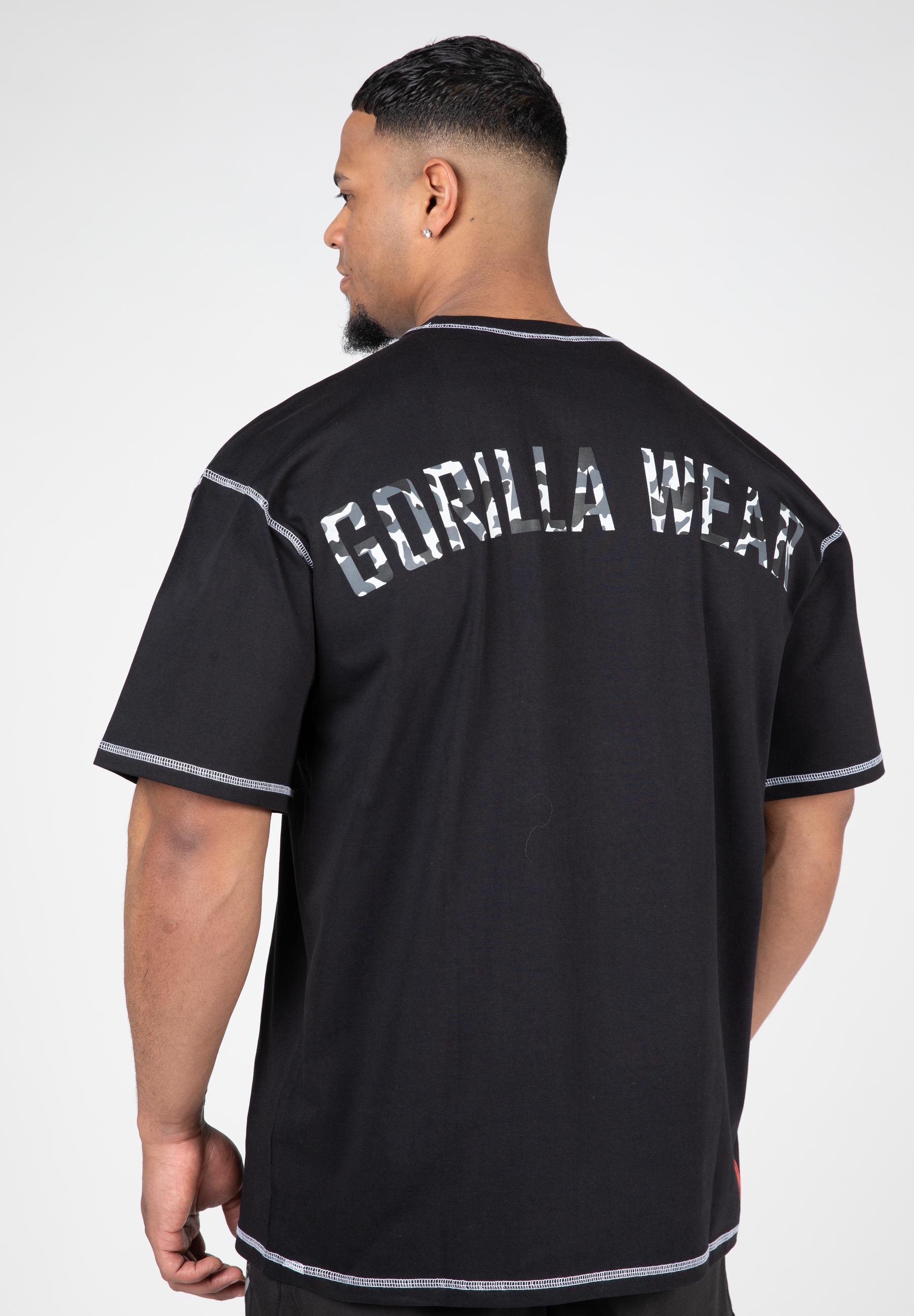 Saginaw Oversized T-Shirt - Black - S 8064