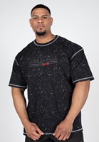 Saginaw Maglietta Oversize - Nero Lavato - S