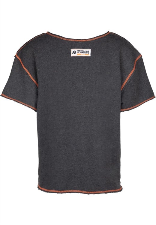 Wallace Workout Top Gray/Orange