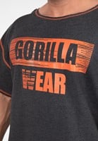 Wallace Workout Top Gray/Orange