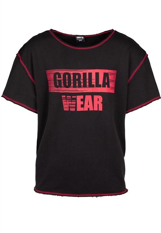Wallace Workout Top Black/Red