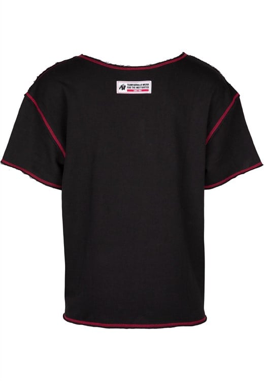 Wallace Workout Top Black/Red