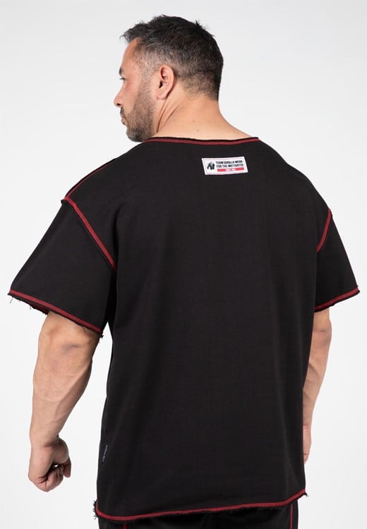 Wallace Workout Top Black/Red