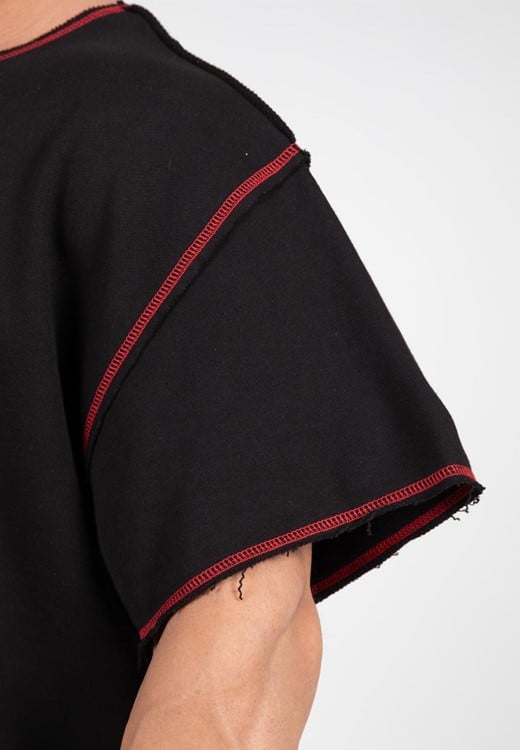 Wallace Workout Top Black/Red