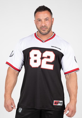 Trenton Jersey De Ftbol Americano - Negro/Blanco
