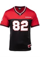 Trenton Football Jersey Black/Red