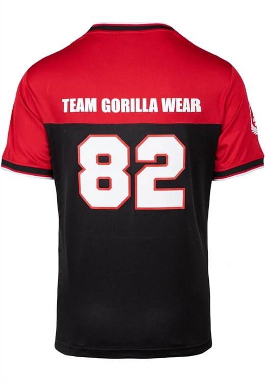 Trenton Football Jersey Black/Red