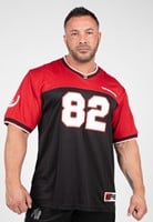Trenton Football Jersey Black/Red