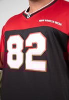 Trenton Football Jersey Black/Red