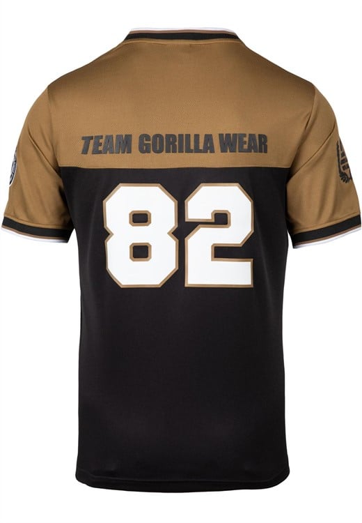 Trenton Football Jersey Black/Gold