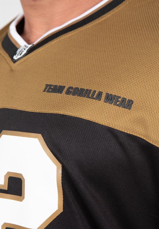 Trenton Football Jersey Black/Gold