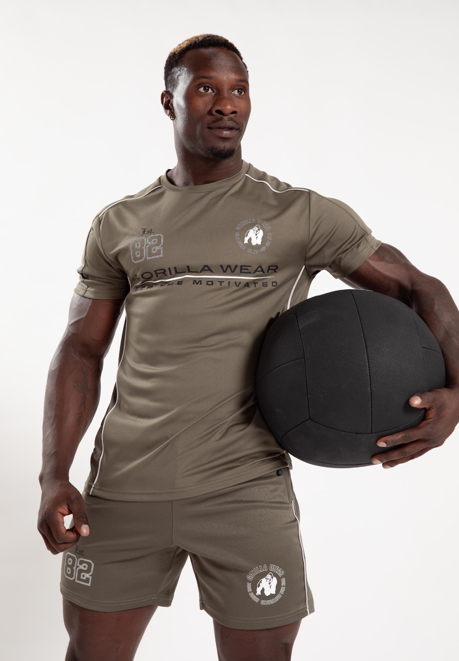Broxton T-Shirt - Army Green - XL 9454